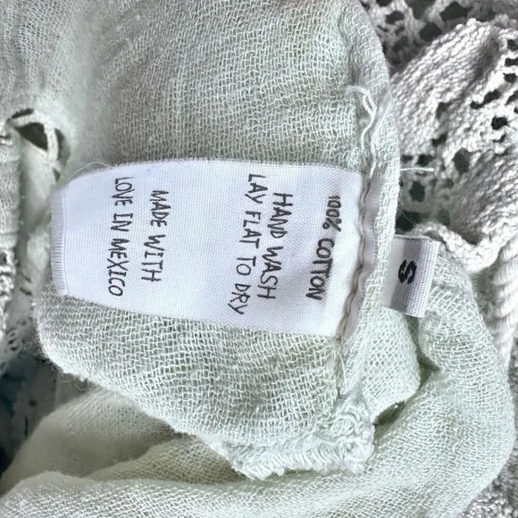 JEN'S PIRATE BOOTY x FREE PEOPLE | Kingdom Maxi Dress Seafoam Pale Green | Small - Picture 9 of 9